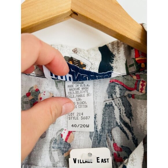 Vintage Top Notch Hawaiian Xmas Shirt - Picture 7 of 9